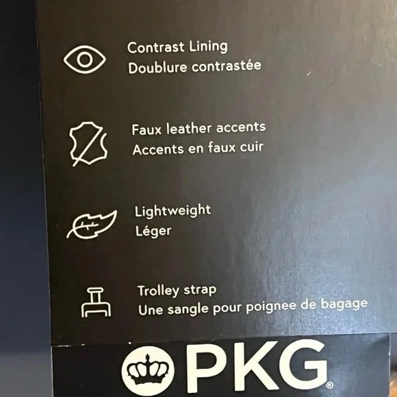 PKG Georgian Recycled 33L Tote Bag - Blue - Picture 4 of 7